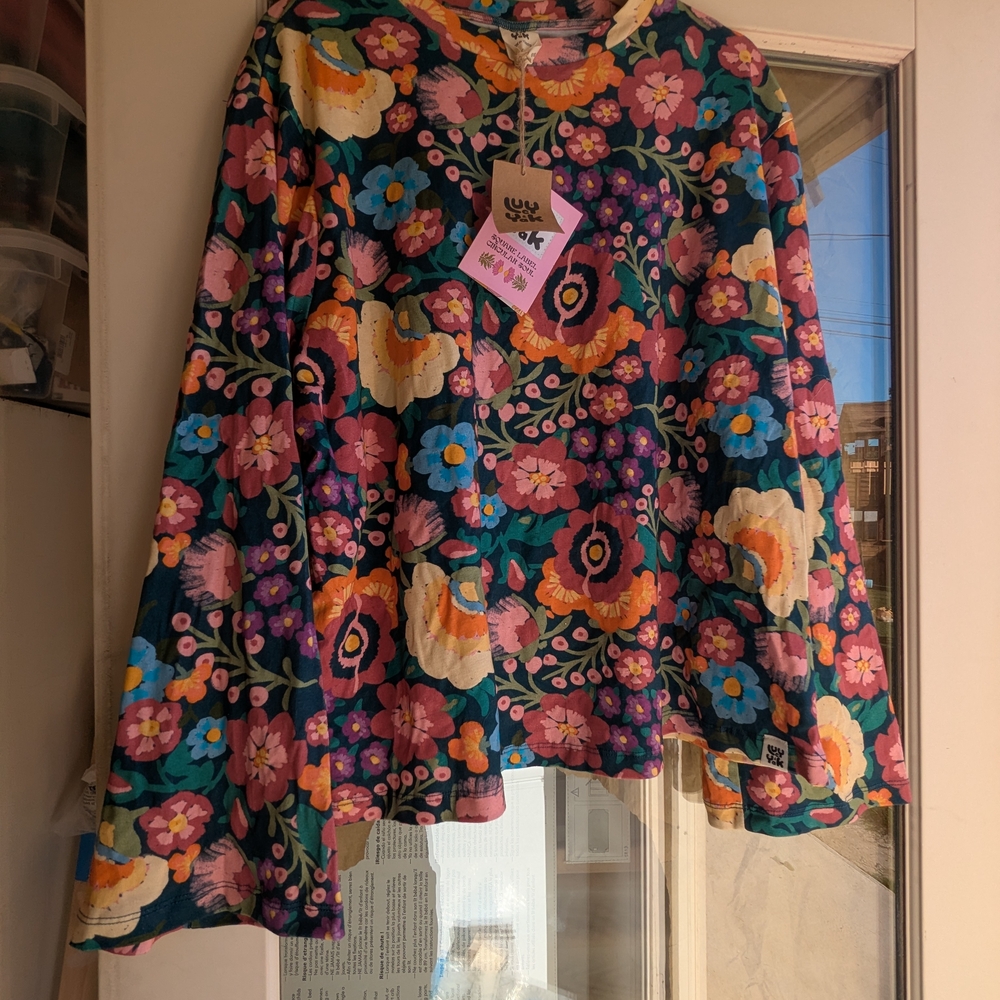 Lucy & Yak Hermione Long Sleeve Top